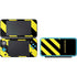 Black and Yellow Stripes Nintendo 2DS XL (2017) Skin